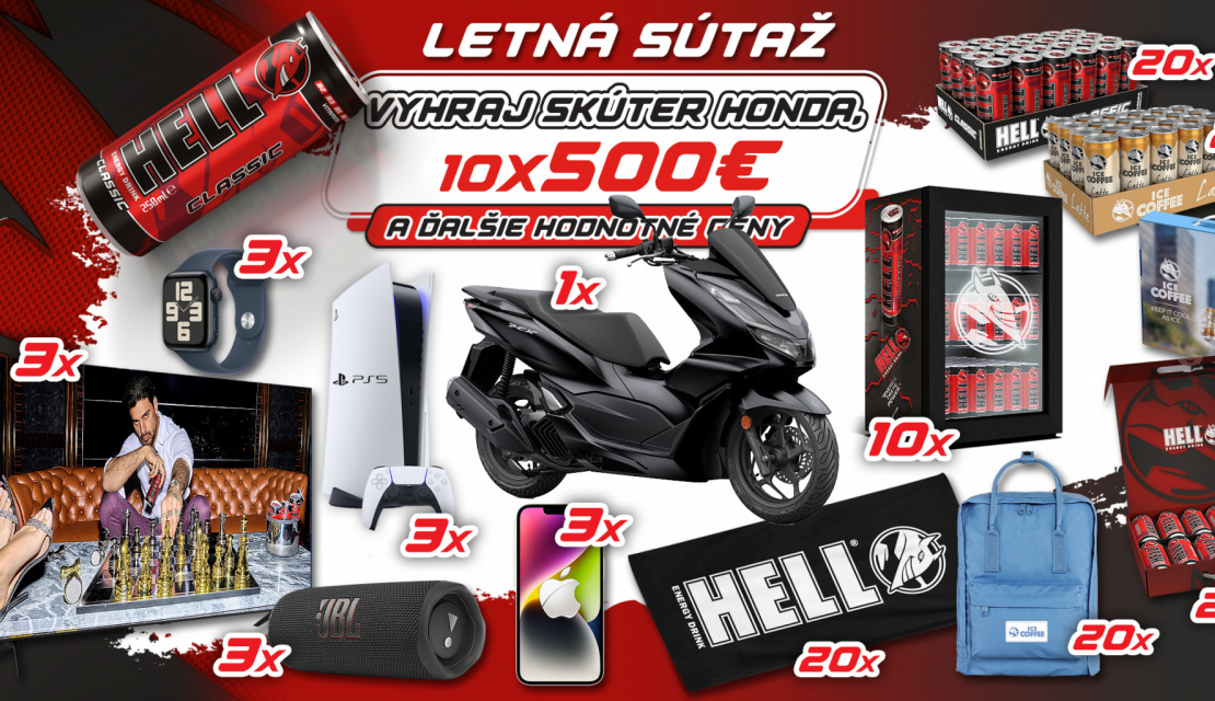Letná súťaž Letná súťaž s HELL ENERGY 2024