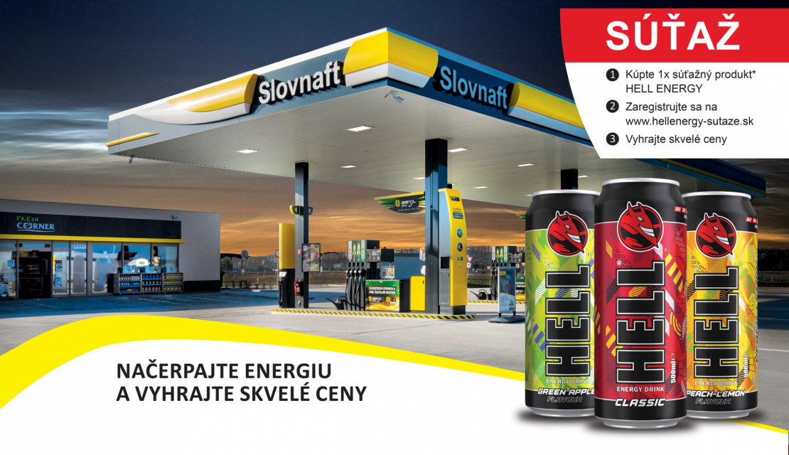 Súťaž SLOVNAFT od 1.8. 2025 do 31.8.2025